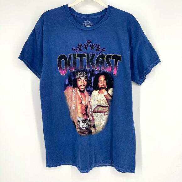 Official Merch Outkast T-Shirt Blue Size Large NWOT - Picture 1 of 9